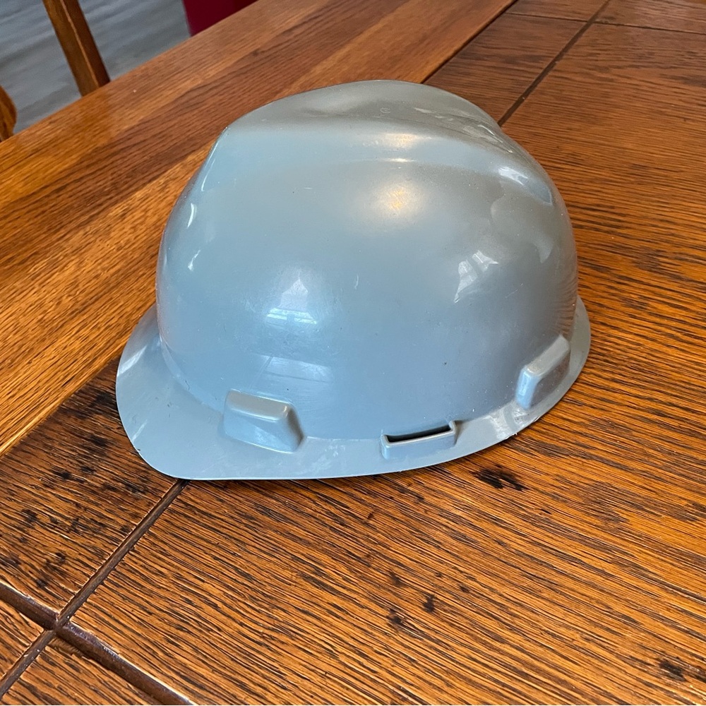 Safety Hard Hat - Gray Protective Work Helmet